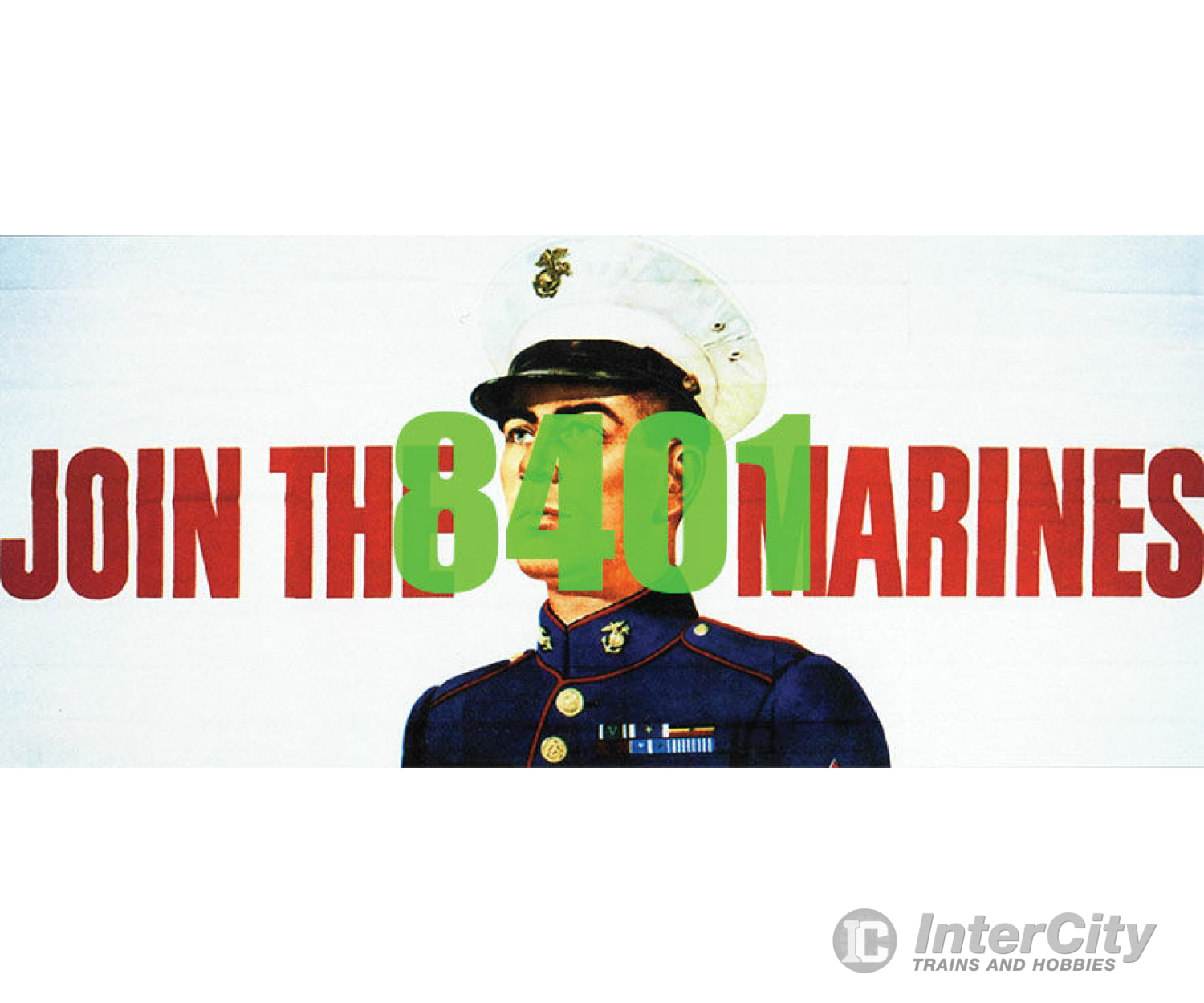 Tichy Train Group 8401 Join The Marines Billboard - Kit Scenery Details