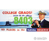 Tichy Train Group 8403 Go Places In The Naval Reserve Billboard - Kit Scenery Details