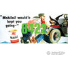 Tichy Train Group 8422 Mobiloil Billboard - Kit Scenery Details