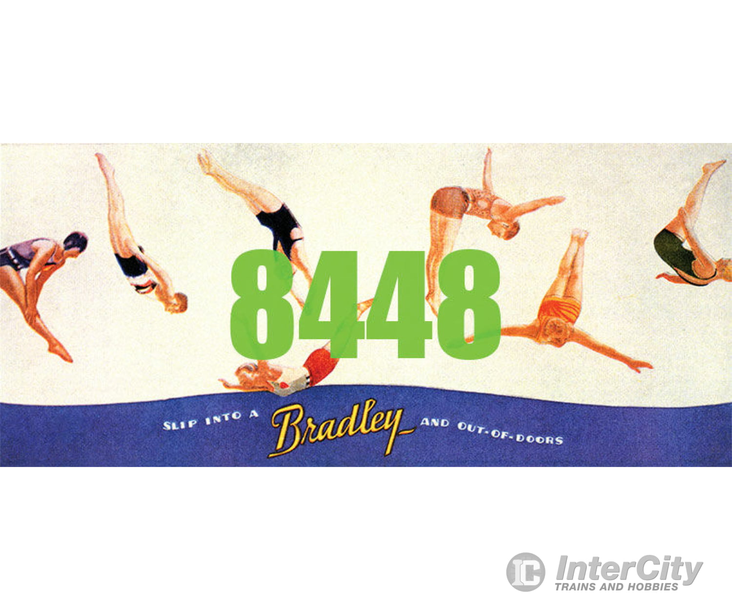 Tichy Train Group 8448 Bradley Swimsuits Billboard - Kit Scenery Details