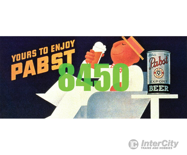 Tichy Train Group 8450 Pabst Beer Billboard - Kit Scenery Details