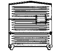 Tichy Train Group 3001 Box Car Ends -- Youngstown - For Usra Double Sheath Cars 1 Pair Detailing
