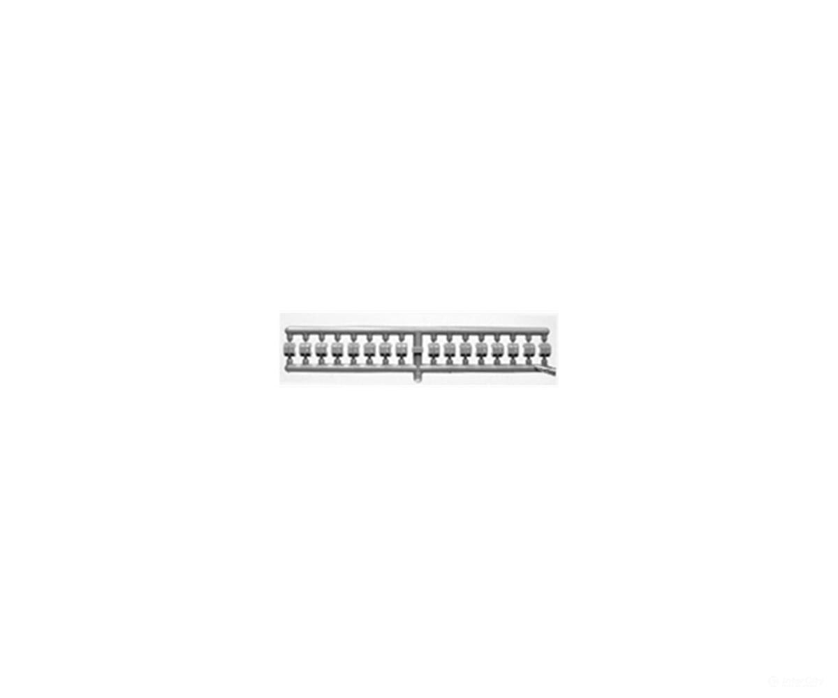 Tichy Train Group 3006 Standard ARA Cast Stake Pockets for Flat Cars pkg(32) - Detailing Parts