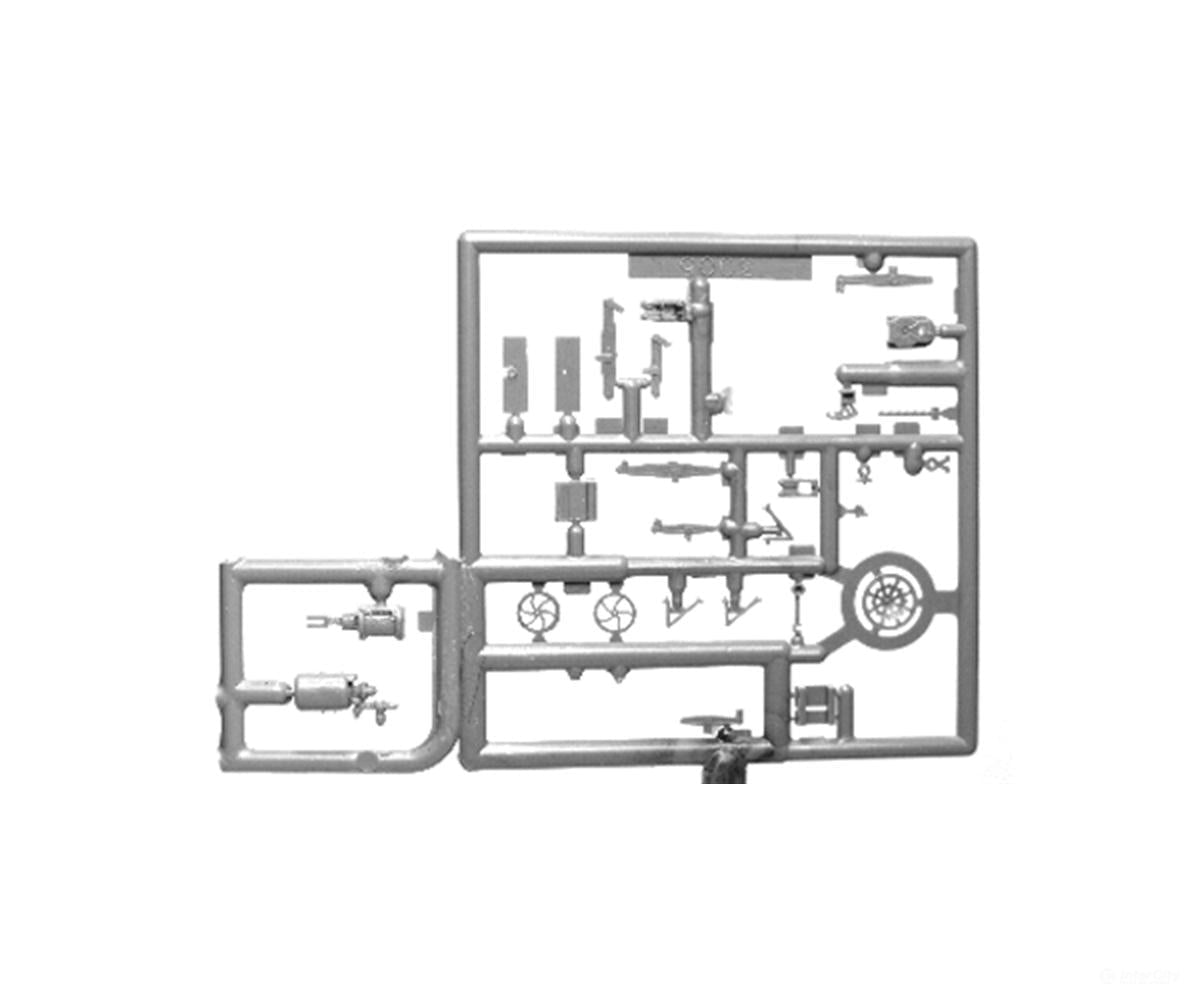 Tichy Train Group 3034 Brake Gear Details -- Westinghouse Split K System - Detailing Parts