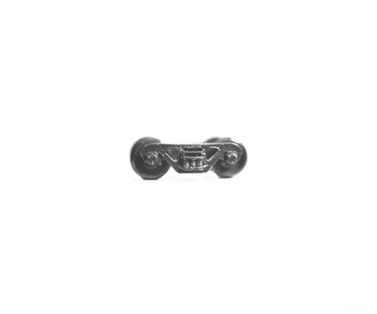Tichy Train Group HO 3036 Freight Car Trucks One-Piece -- Roller Bearing 10-Pair (Delrin black) - Couplers & Trucks