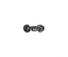 Tichy Train Group 3052 Freight Car Trucks One-Piece -- Bettendorf - Caboose 10 Pair (Delrin black) - Couplers & Trucks