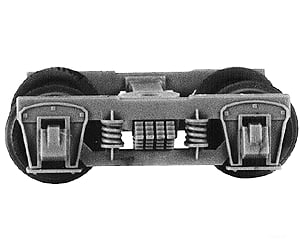 Tichy Train Group 3060 Trucks -- Commonwealth Style W/6 Wheelbase For Milk/Express Service Cars
