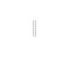 Tichy Train Group 3066 Freight Car Ladders pkg(8) -- Tall Boxcar-Style (14’’ Spacing) - Detailing Parts