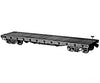 Tichy Train Group Ho 4021 40 50-Ton Ac&F Flatcar - Kit -- Undecorated Freight Cars
