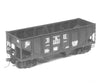 Tichy Train Group HO 6029 Rebuilt Panel Side 36’ USRA 2-Bay Open Steel Hopper - Kit - Undecorated 6-Pack - Freight Cars