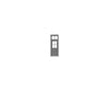Tichy Train Group 8033 Doors pkg(6) -- 4-Lite w/Transom - Scratch Building Supplies