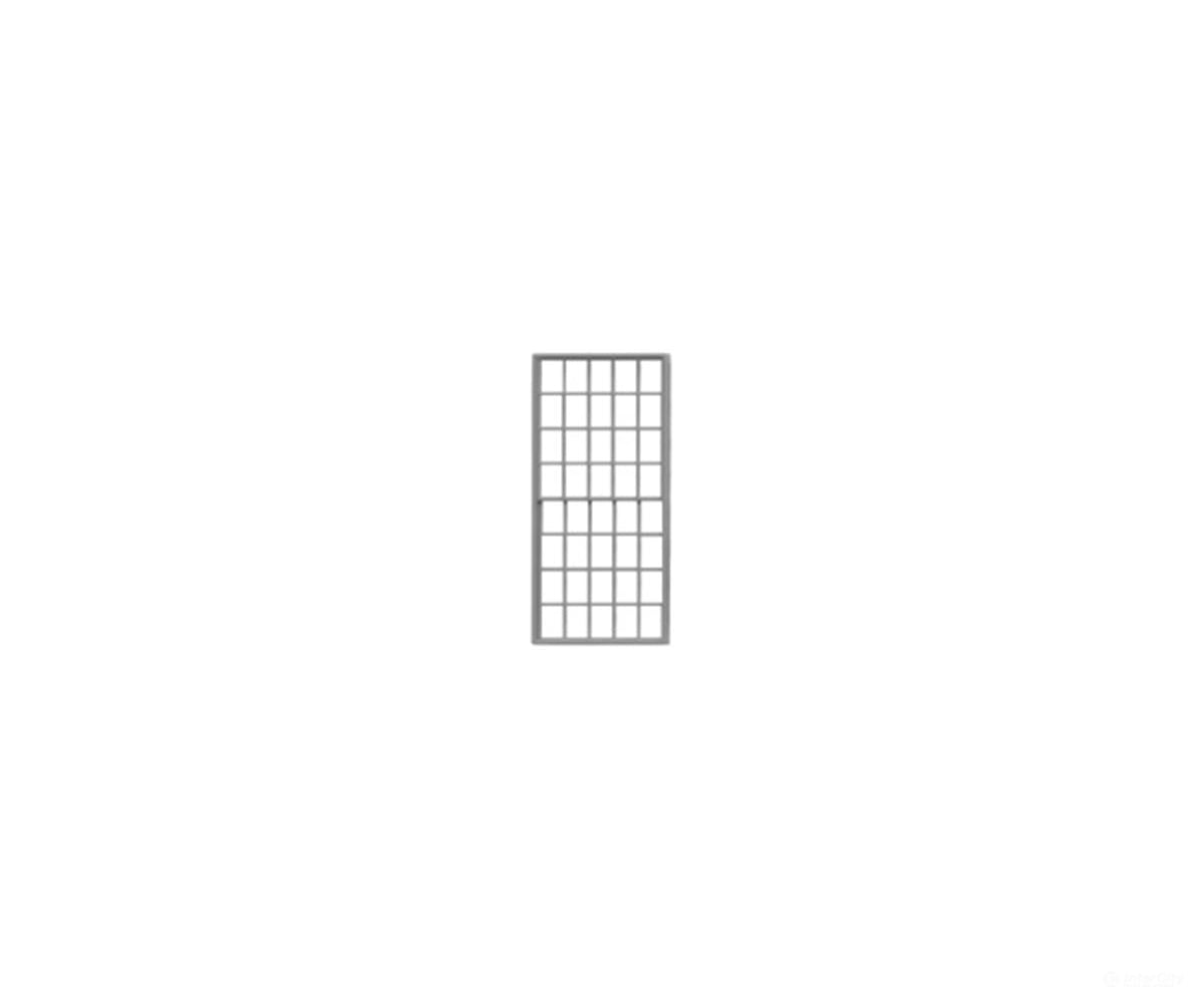 Tichy Train Group 8036 Masonry Windows -- 20/20 Double-Hung pkg(8) - Scratch Building Supplies