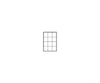 Tichy Train Group 8051 Masonry Windows -- 12-Pane Scale 72 x 102’’ 183 x 259cm pkg(12) - Scratch Building Supplies