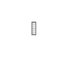 Tichy Train Group 8057 Windows - Double Hung pkg(12) -- 6/6; Scale 25’’ Wide x 92’’ High (Fits.34 x 1.11’’ Opening)