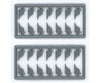 Tichy Train Group 8129 Double S Corbels Pkg(28) -- With Top Detailing Scratch Building Supplies