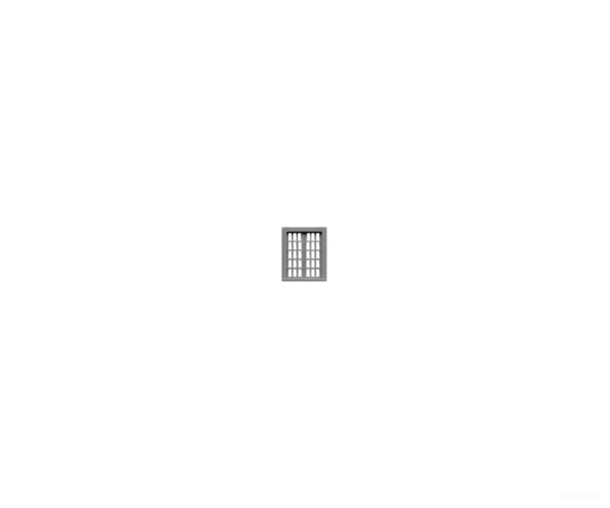 Tichy Train Group 8139 Double Casement Windows -- Scale 30 x 40’’; Fits.39 x.5’’ Opening pkg(12) - Scratch Building