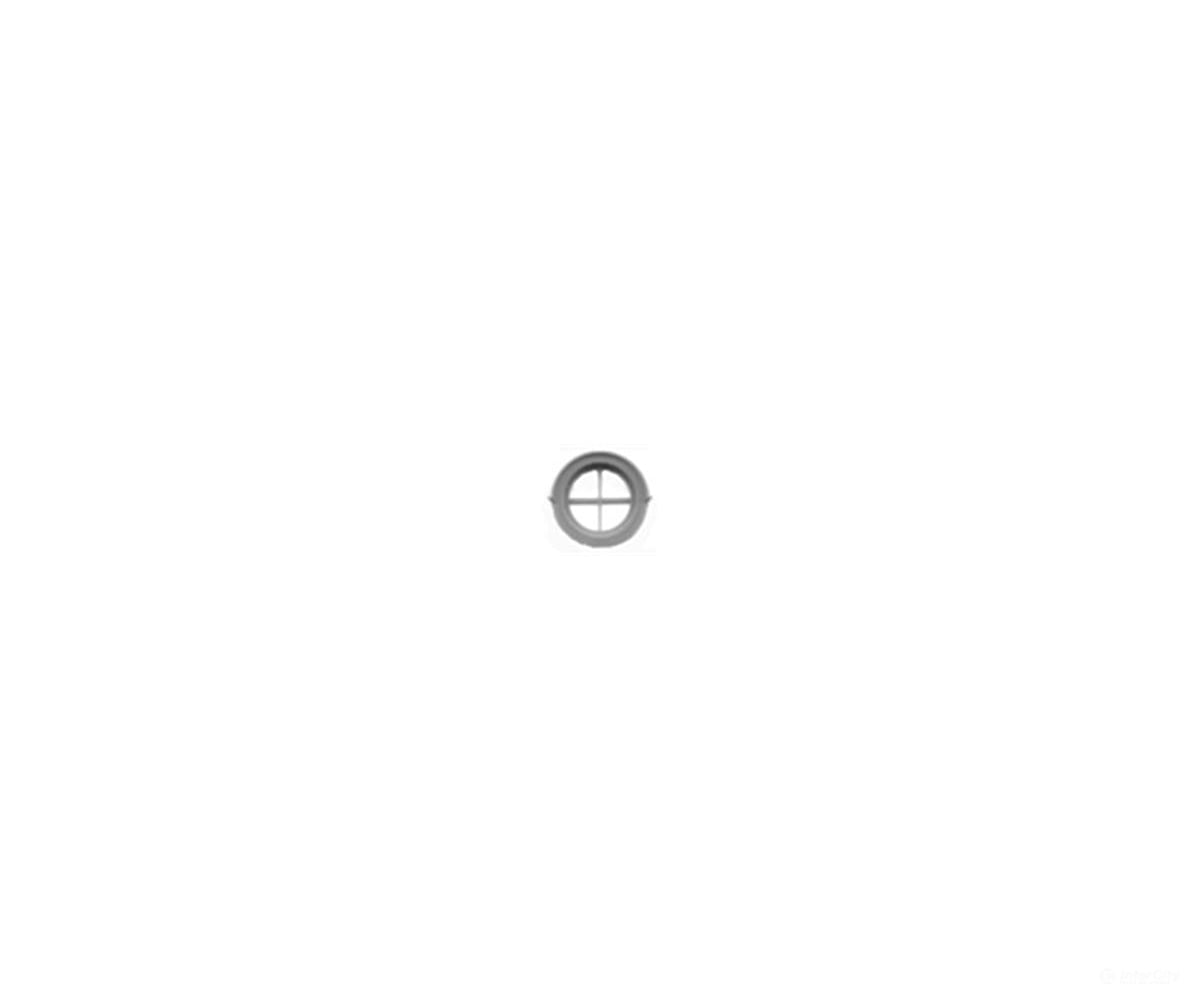 Tichy Train Group 8149 Round Attic Window (Gray Styrene) pkg(6) -- Scale 30’’ Diameter Fits.415’’ Opening - Scratch