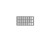 Tichy Train Group 8152 Square Trim Pieces for.93’’ (8’’) Porch Columns (Gray Styrene; pkg(42) - Scratch Building