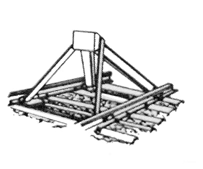 Tichy Train Group 8165 Hayes Wheel Stop Pkg(2) Track Accessories