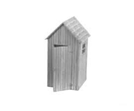 Tichy Train Group 8166 Outhouses (3) Kit Structures