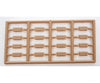 Tichy Train Group 8175 Burlap Sacks Pkg(64; Unpainted Plastic) Scenery Details