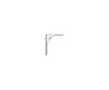 Tichy Train Group 8204 Station Eave Brackets; 10 Side Brackets (1’’) 2 Corner Brackets 1-1/2’’) - Scratch Building