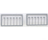 Tichy Train Group 8234 Mailboxes -- Pkg(12) Scenery Details