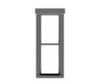 Tichy Train Group 8238 1/1 Double Hung Window -- Pkg(12) Scratch Building Supplies