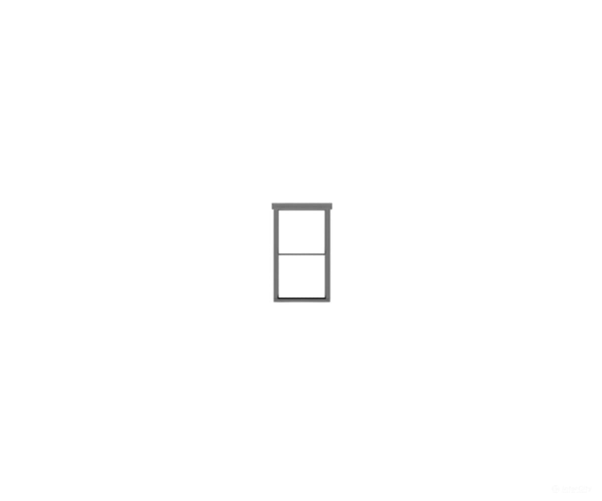 Tichy Train Group 8245 Windows -- 1/1 Double-Hung pkg(9) - Scratch Building Supplies