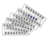 Tichy Train Group 8264 Assorted Road Signs -- 21 Different Pkg(80) Scenery Details
