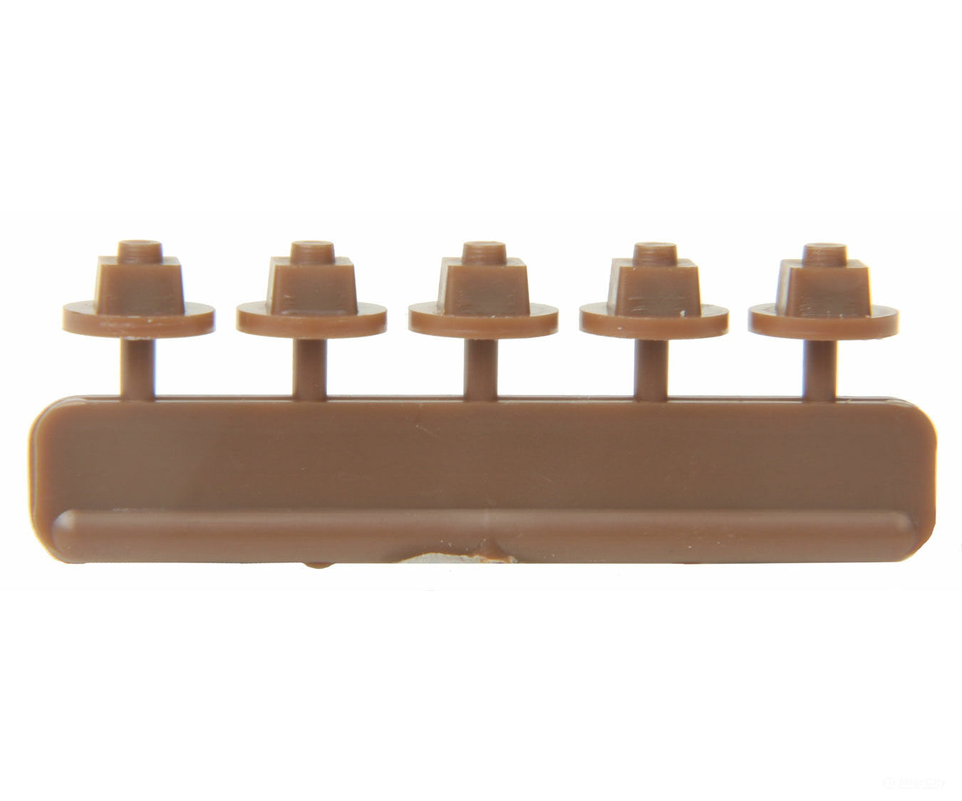 Tichy Train Group 8274 Nut Bolt & Washer Detail -- 10 Square On W/20 Styrene Rust Color Pkg(40)