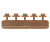 Tichy Train Group 8275 Nut Bolt & Washer Detail -- 10 Square W/20 Styrene Rust Color Pkg(40) Scratch