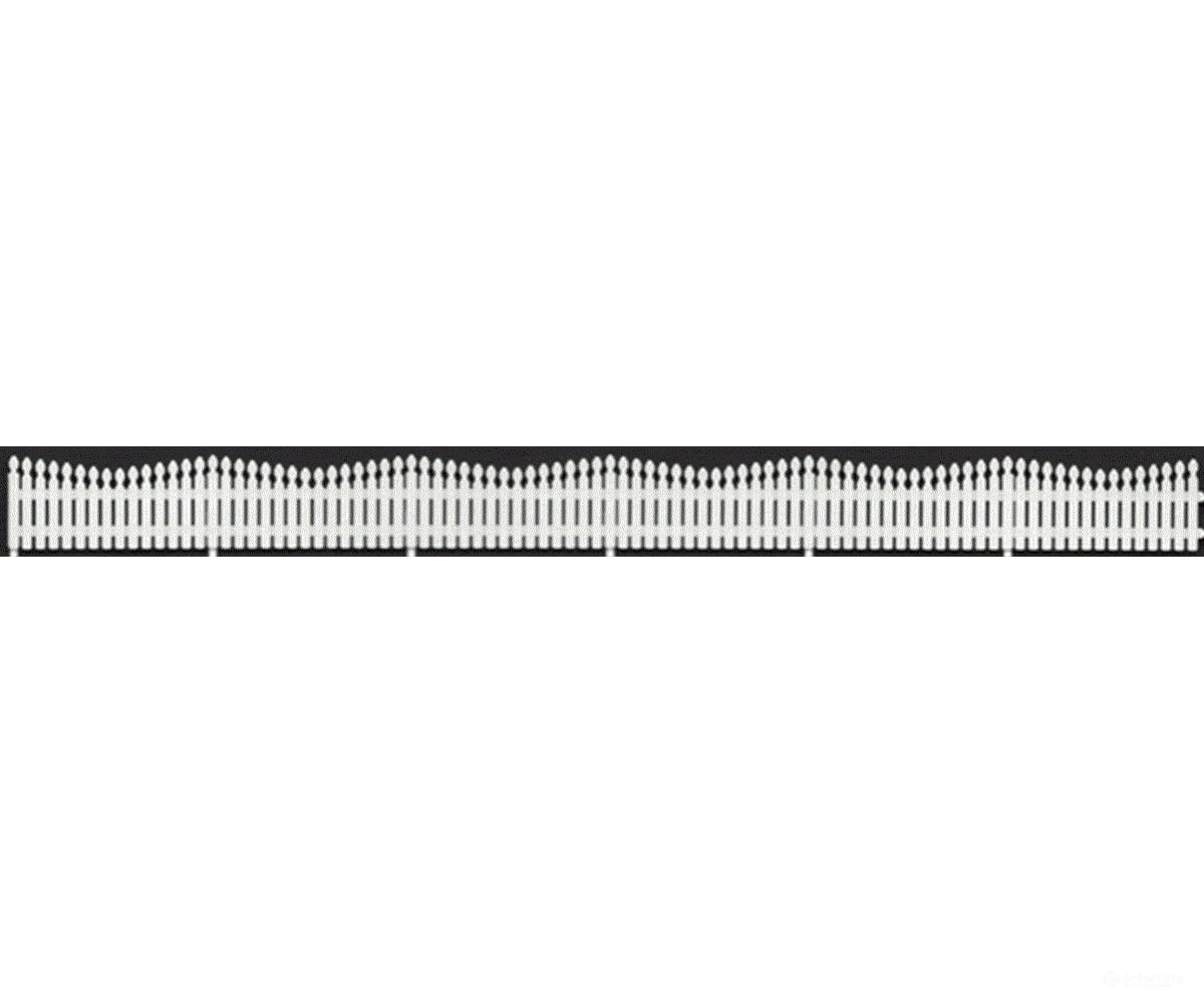Tichy Train Group 8282 Fancy Picket Fence -- 5 Pieces 32-1/2’’ 82.6cm Length Total Other Scenery