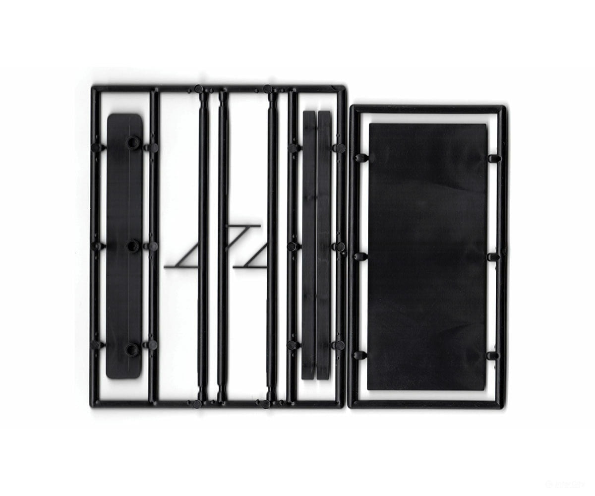 Tichy Train Group 8294 Blank Billboard - Kit -- Unpainted (Black) Scenery Details