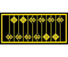 Tichy Train Group 8298 Bridge Clearance Warning Signs -- 12 Scenery Details