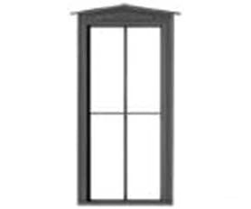 Tichy Train Group 8301 Durango Station 2 Over Double-Hung Window -- 36 X 87 Scale .44 .1 Opening