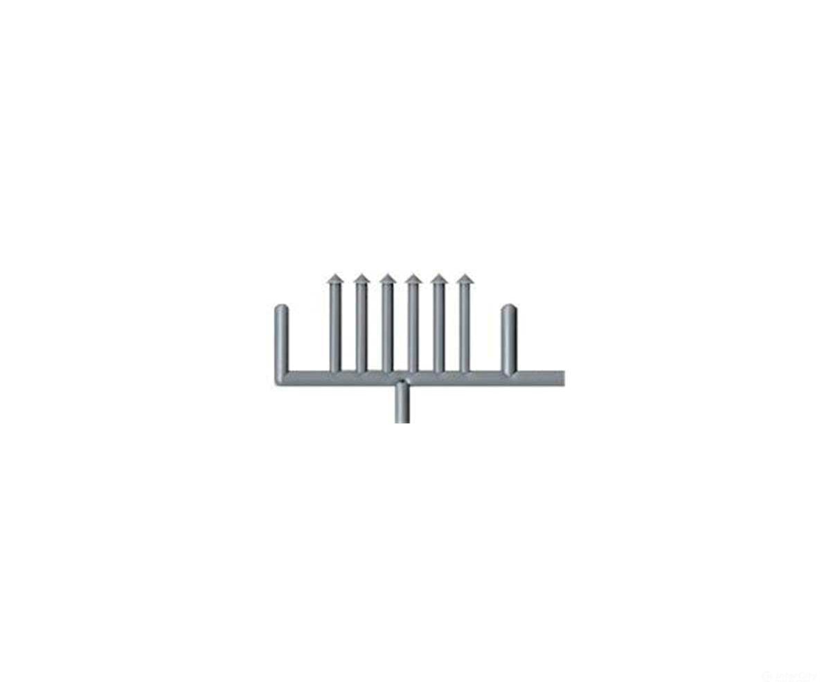 Tichy Train Group 8326 8 Stove Chimney Pipe -- Pkg(18) Scratch Building Supplies