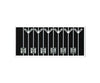 Tichy Train Group 8330 Yard Limit Signs -- 6 Y-Shaped 3 Square Begin And End Scenery Details