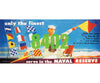 Tichy Train Group 8402 Serve In The Naval Reserve Billboard - Kit Scenery Details