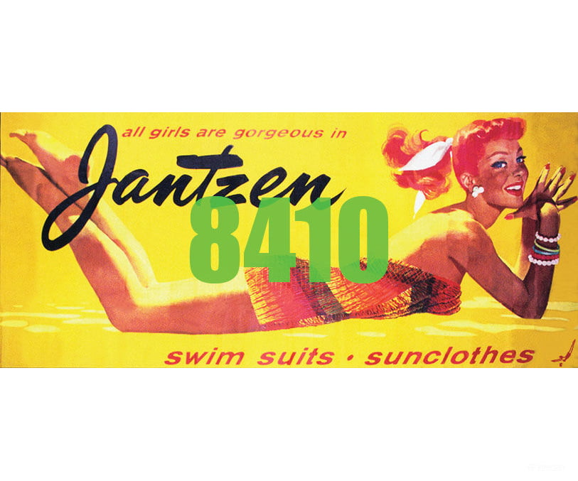 Tichy Train Group 8410 Jantzen Swimsuits Billboard - Kit Scenery Details