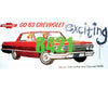 Tichy Train Group 8421 Go 63 Chevrolet Billboard - Kit Scenery Details
