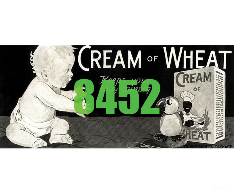 Tichy Train Group 8452 Cream Of Wheat Billboard - Kit Scenery Details