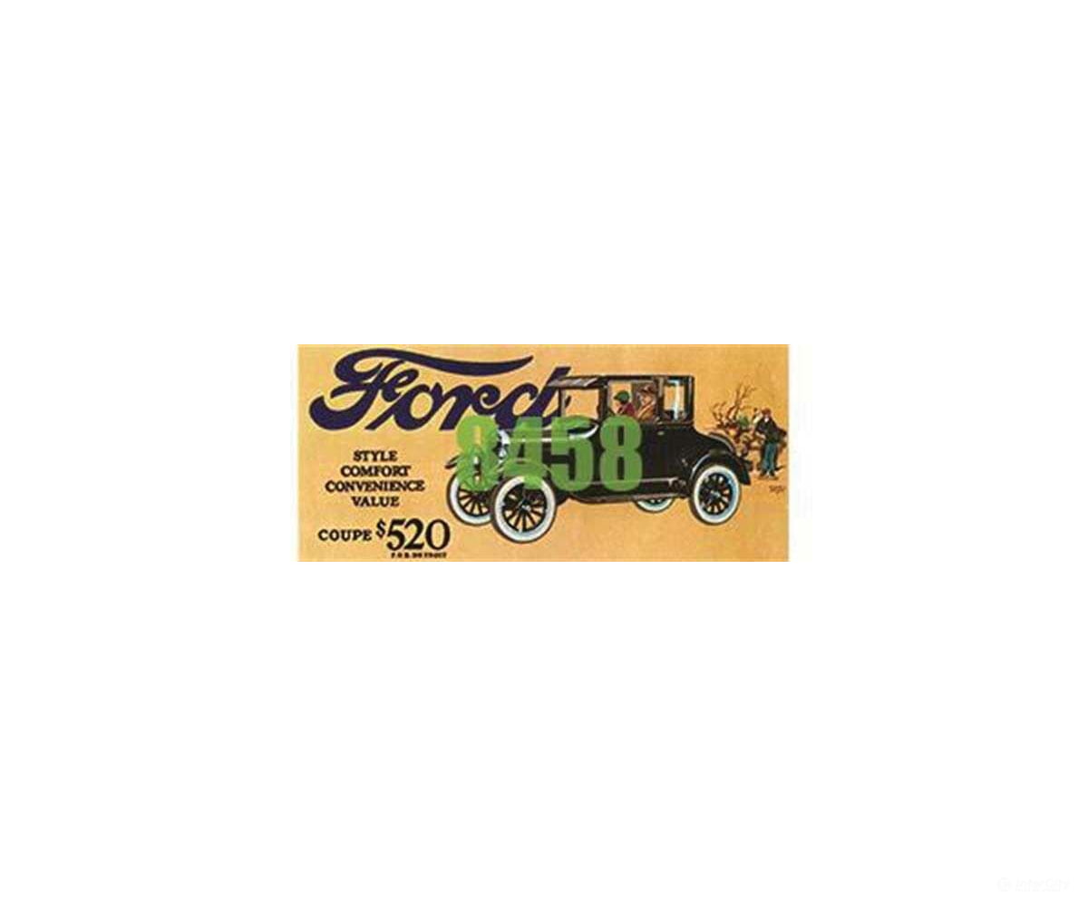 Tichy Train Group 8458 Ford Model T Billboard - Kit -- 1927 To 1935 Scenery Details