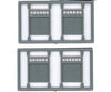 Tichy Train Group N 2515 Doors - Pkg(4) -- Baggage Door With Transom Scratch Building Supplies