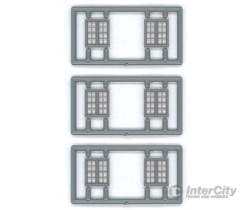 Tichy Train Group N 2516 Windows - Double Hung Pkg(6) -- 4/4 Double; Scale 56 X 64 (Fits .38 .43