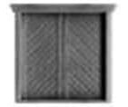Tichy Train Group N 2545 Victorian Baggage Door -- 72 X 80 Scale .48 .515 Opening Pkg(4) Scratch