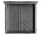 Tichy Train Group N 2545 Victorian Baggage Door -- 72 X 80 Scale .48 .515 Opening Pkg(4) Scratch