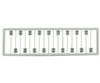 Tichy Train Group 2606 Low Speed Limit Signs -- Pkg(18) Scenery Details