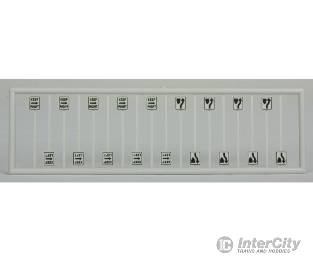 Tichy Train Group N 2610 Miscellaneous Road Signs #2 -- Pkg(18) Scenery Details