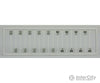 Tichy Train Group N 2610 Miscellaneous Road Signs #2 -- Pkg(18) Scenery Details